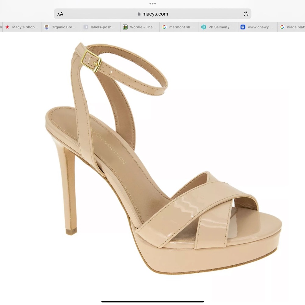 BCBGENERATION Women’s Niada Platform Sandal 6.5